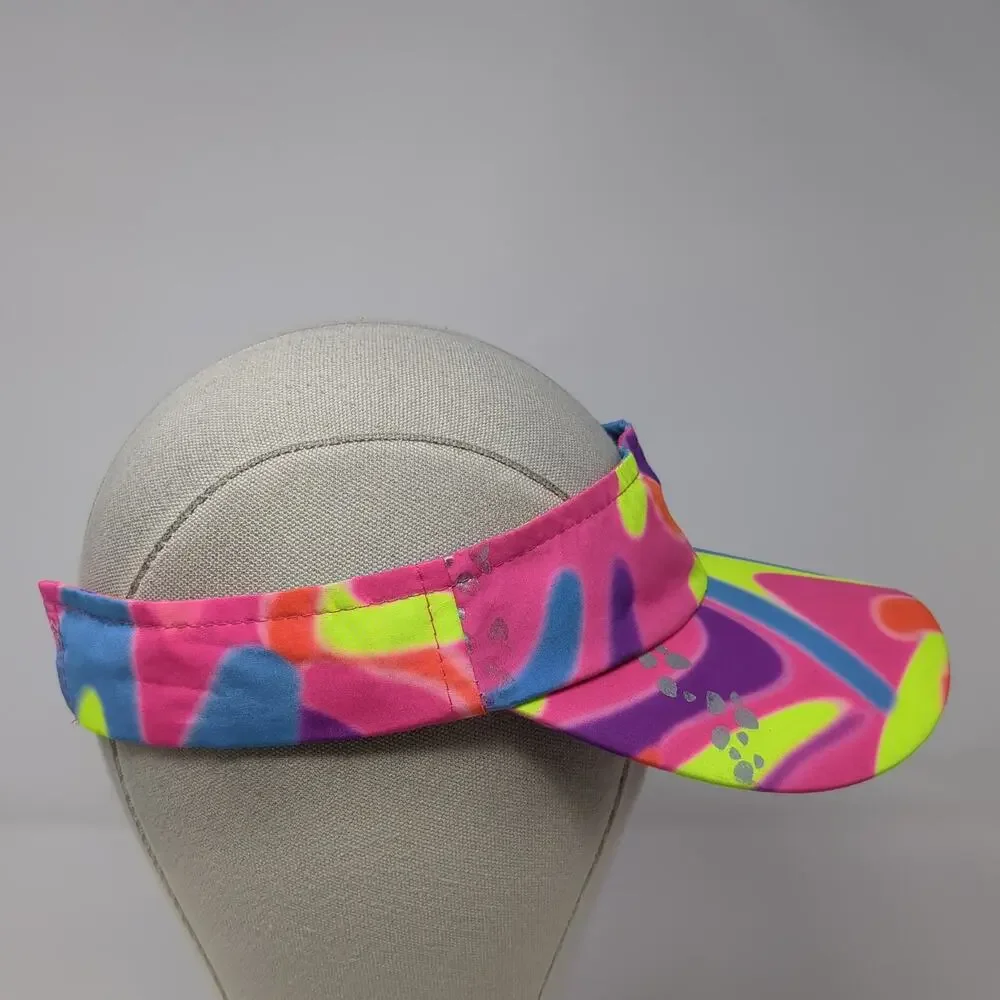 Barbie Sun Visor Cap Multicolor One Size Adjustable Embroidered Skating Outfit - Picture 5 of 8